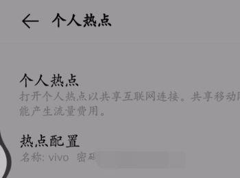 手机中的个人热点怎么设置不自动关闭