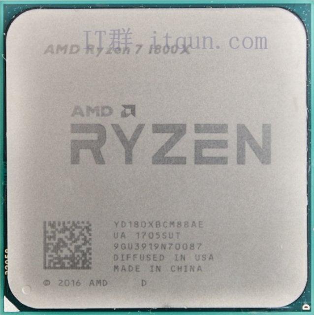 AMD 锐龙(Ryzen) 7 1800x 规格