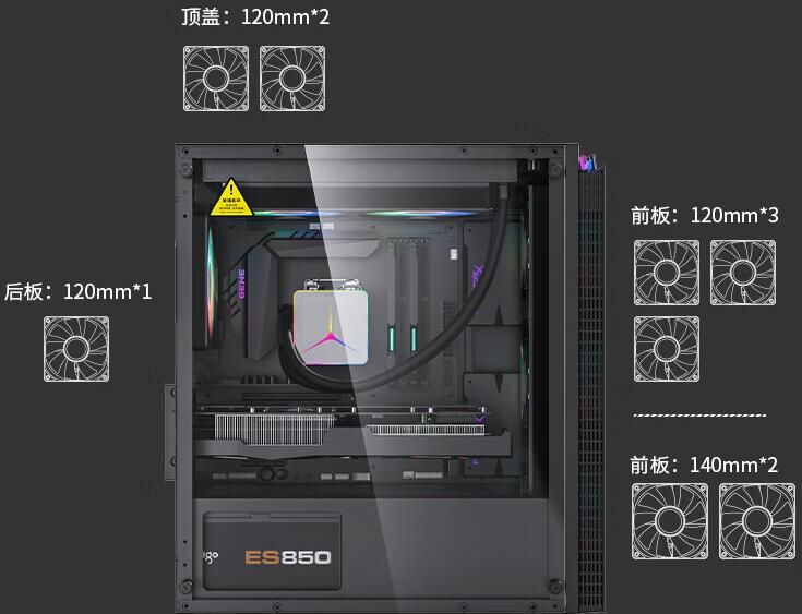 爱国者jv13能放几把风扇（JV13参数）