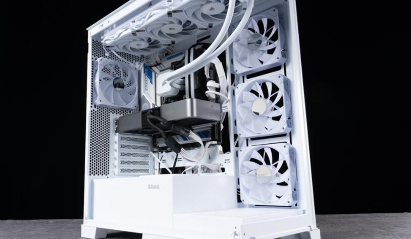 SuperChannel SAMA SAK451无立柱双面玻璃机箱开箱 SuperChannel SAMA SAK451无立柱双面玻璃机箱开箱