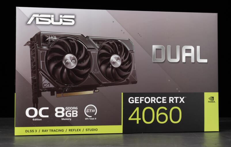 ASUS Dual GeForce RTX4060 OC 8GB GDDR6显卡开箱评测 ASUS Dual GeForce RTX4060 OC 8GB GDDR6显卡开箱评测