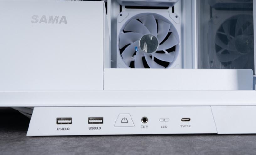 SuperChannel SAMA SAK451无立柱双面玻璃机箱开箱 SuperChannel SAMA SAK451无立柱双面玻璃机箱开箱