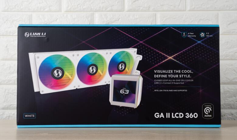 联力Galahad II LCD 360一体式水冷开箱评测 联力Galahad II LCD 360一体式水冷开箱评测