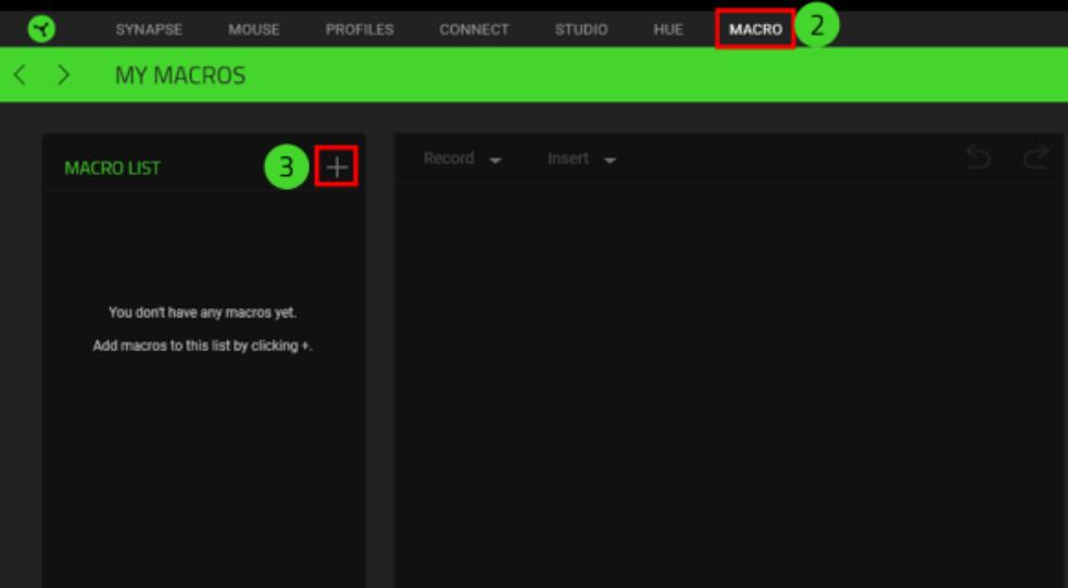 如何在雷蛇鼠标上创建宏 如何在雷蛇鼠标上创建宏