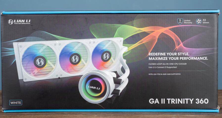 联力GALAHAD II TRINITY 360 White ARGB水冷开箱评测 联力GALAHAD II TRINITY 360 White ARGB水冷开箱评测
