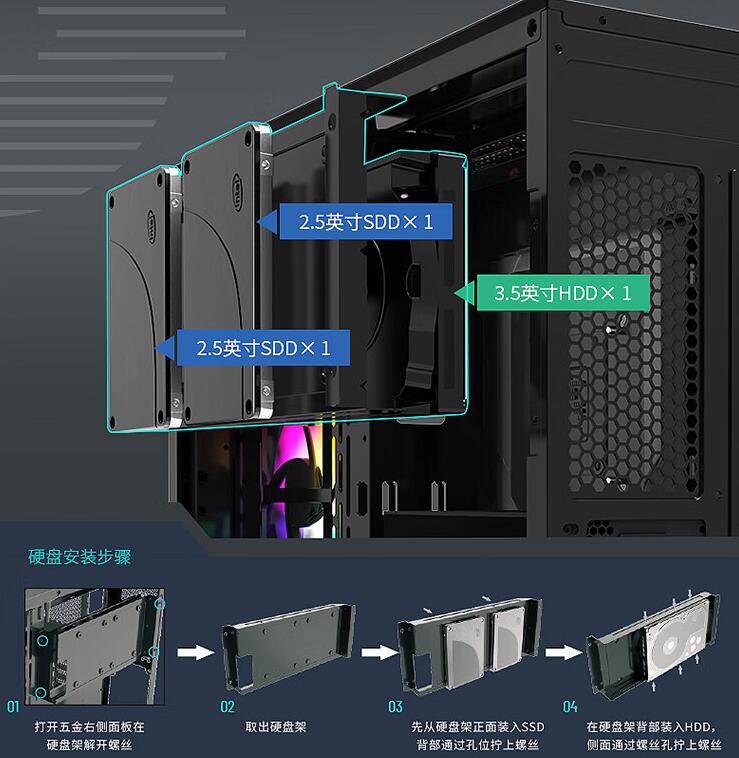 航嘉s980龙卷风全景版怎么样?机械硬盘放哪里? 航嘉s980龙卷风全景版怎么样?机械硬盘放哪里?