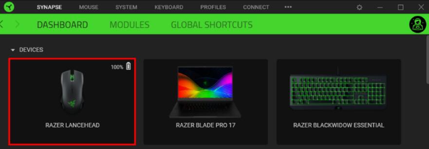 雷蛇鼠标怎么调dpi