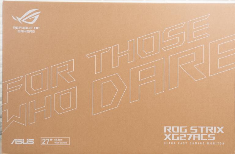 ROG Strix XG27ACS电竞显示器开箱评测