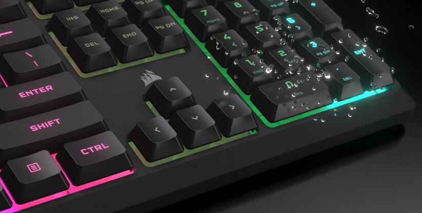 海盗船CORSAIR K55 CORE键盘开箱评测