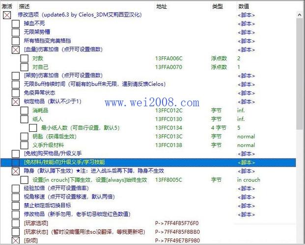 ce脚本怎么用(脚本怎么写才能成功)()(ce怎么做脚本)