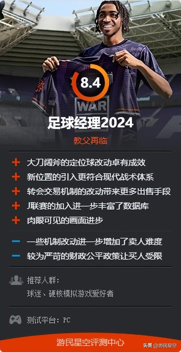 《足球经理2024》深度评测(新出的足球游戏叫什么)