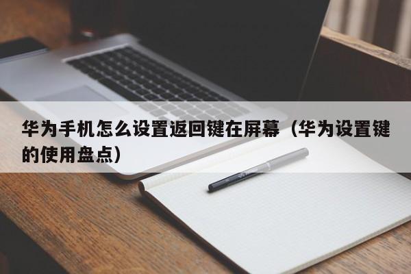 华为手机怎么设置返回键在屏幕